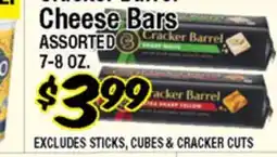 Western Beef Cracker Barrel Cheese Bars offer