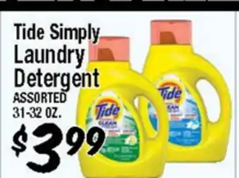 Western Beef Tide Simply Laundry Detergent offer