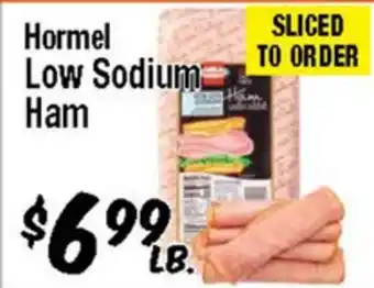 Western Beef Hormel Low Sodium Ham offer