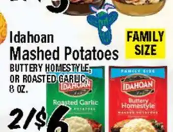 Western Beef Idahoan Mashed Potatoes offer