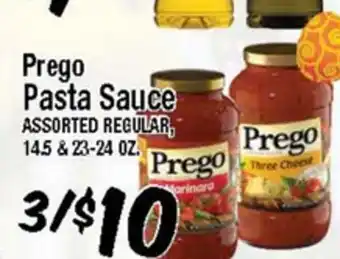 Western Beef Prego Pasta Sauce offer