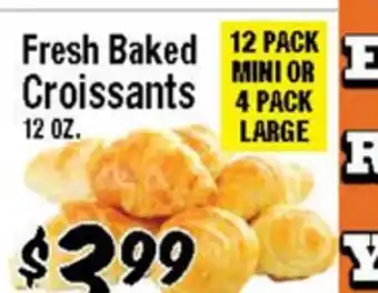 Western Beef Fresh Baked Croissants offer