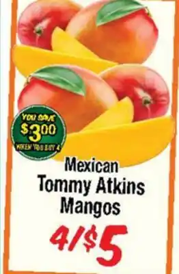 Western Beef Mexican Tommy Atkins Mangos offer