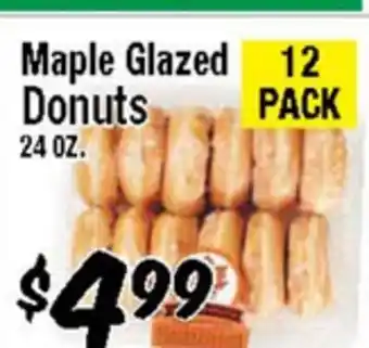 Western Beef Maple Glazed Donuts offer