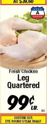 Western Beef Fresh Chicken Leg Quartered offer