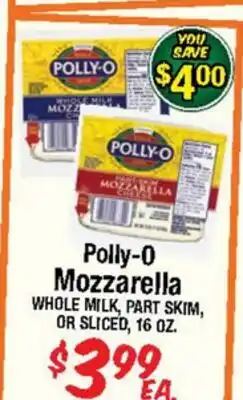 Western Beef Polly-O Mozzarella offer
