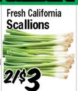 Western Beef Fresh California Scallions offer
