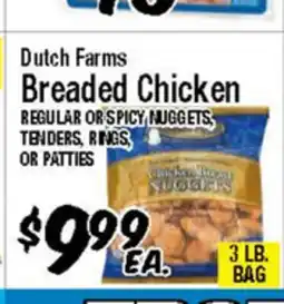 Western Beef Dutch Farms Breaded Chicken offer