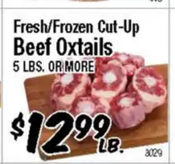 Western Beef Fresh/Frozen Cut-Up Beef Oxtails offer