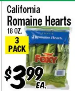Western Beef California Romaine Hearts offer