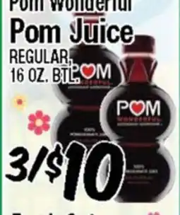 Western Beef Pom Wonderful Pom Juice offer