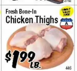 Western Beef Fresh Bone-In Chicken Thighs offer