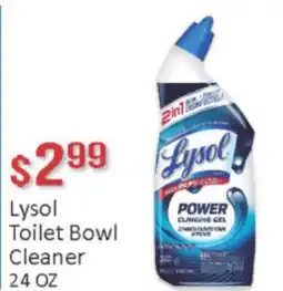 General Discount Lysol Toilet Bowl Cleaner offer