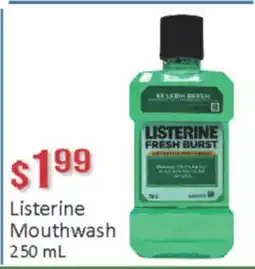 General Discount Listerine Mouthwash offer