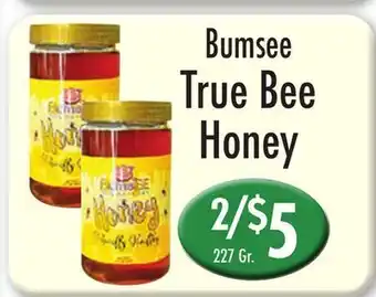 Garden Fresh Market Bumsee True Bee Honey offer