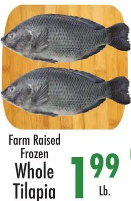 Garden Fresh Market Farm Raised Frozen Whole Tilapia offer