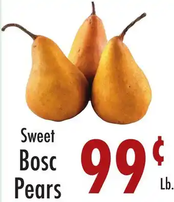 Garden Fresh Market Sweet Bosc Pears offer