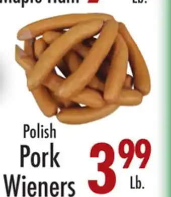 Garden Fresh Market Polish Pork Wieners offer