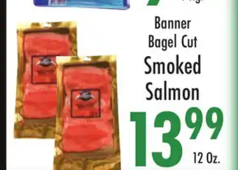 Garden Fresh Market Banner Bagel Cut Smoked Salmon offer
