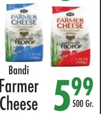 Garden Fresh Market Bandi Farmer Cheese offer