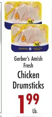 Garden Fresh Market Gerber's Amish Fresh Chicken Drumsticks offer