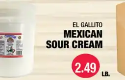 Carnicerias Jimenez EL GALLITO MEXICAN SOUR CREAM offer