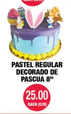 Carnicerias Jimenez PASTEL REGULAR DECORADO DE PASCUA 8 offer