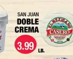 Carnicerias Jimenez SAN JUAN DOBLE CREMA offer