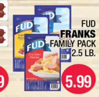 Carnicerias Jimenez FUD FRANKS FAMILY PACK offer