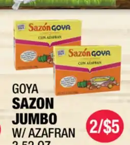 Carnicerias Jimenez GOYA SAZON JUMBO W/ AZAFRAN offer