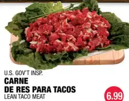 Carnicerias Jimenez CARNE DE RES PARA TACOS offer