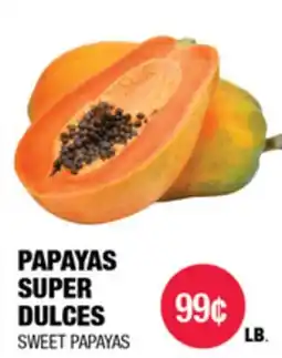 Carnicerias Jimenez PAPAYAS SUPER DULCES offer