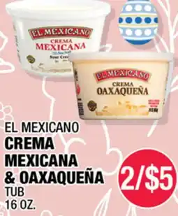 Carnicerias Jimenez EL MEXICANO CREMA MEXICANA & OAXAQUEÑA offer