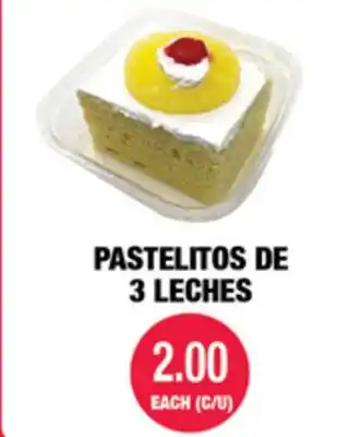 Carnicerias Jimenez PASTELITOS DE 3 LECHES offer