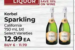 Sunset Foods Korbel Sparkling offer