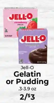 Sunset Foods Jell-O Gelatin or Pudding offer