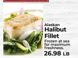 Sunset Foods Alaskan Halibut Fillet offer