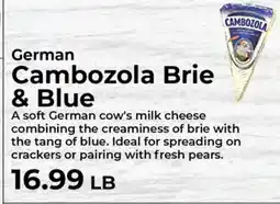 Sunset Foods German Cambozola Brie & Blue offer