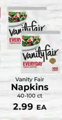 Sunset Foods Vanity Fair Napkins offer