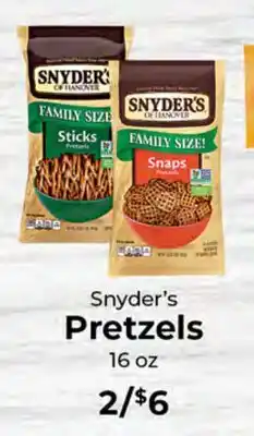 Sunset Foods Snyder's Pretzels offer