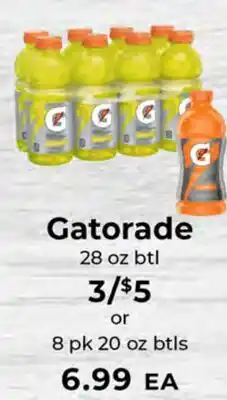 Sunset Foods Gatorade offer
