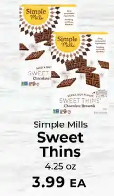 Sunset Foods Simple Mills Sweet Thins offer