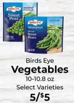 Sunset Foods Birds Eye Vegetables offer