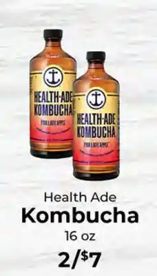 Sunset Foods Health Ade Kombucha offer