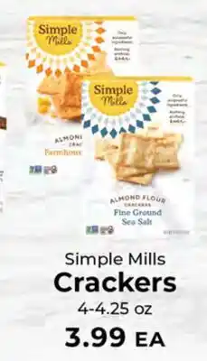 Sunset Foods Simple Mills Crackers offer