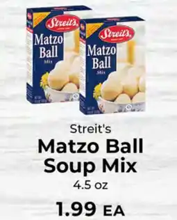Sunset Foods Streit's Matzo Ball Soup Mix offer