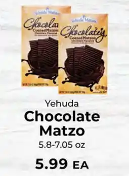 Sunset Foods Yehuda Chocolate Matzo offer