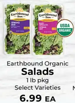 Sunset Foods Earthbound Organic Salads offer