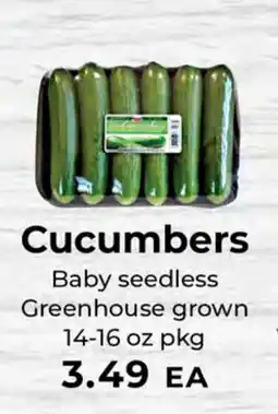 Sunset Foods Cucumbers offer