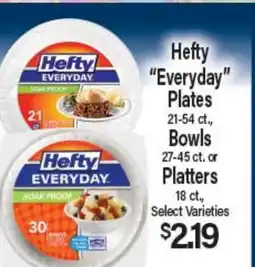 Angelo Caputo's Fresh Market Hefty Everyday Plates, Bowls or Platters offer